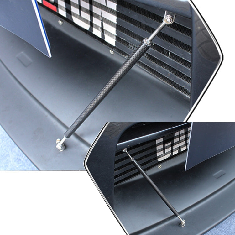2 PCS Car Modification Large Surrounded By The Rod Telescopic Lever Front and Rear Bars Fixed Front Lip Back Shovel Adjustable Small Rod, Length: 15cm(Silver) - free shipping - PMC TechLife - Order now!