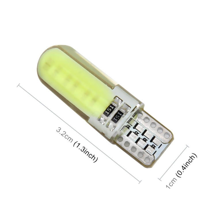 10 PCS T10 1.5W 90LM Car Clearance Light Marker Light, DC 12V(White Light) - Clearance Lights by PMC TechLife | Online Shopping South Africa | PMC TechLife | Buy Now Pay Later Mobicred