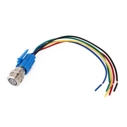 Five Plugs Car Power Switch with Cable, Cable Length: 18cm (Blue) - Car Switches by PMC Jewellery | Online Shopping South Africa | PMC Jewellery