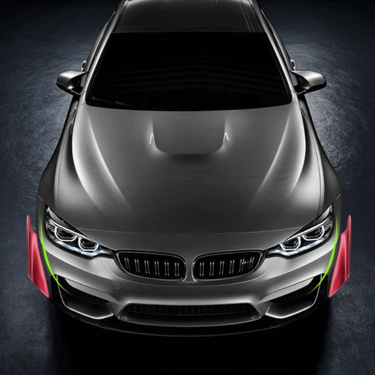 4 PCS Car-Styling Flank Decorative Sticker(Red) - free shipping - PMC TechLife - Order now!