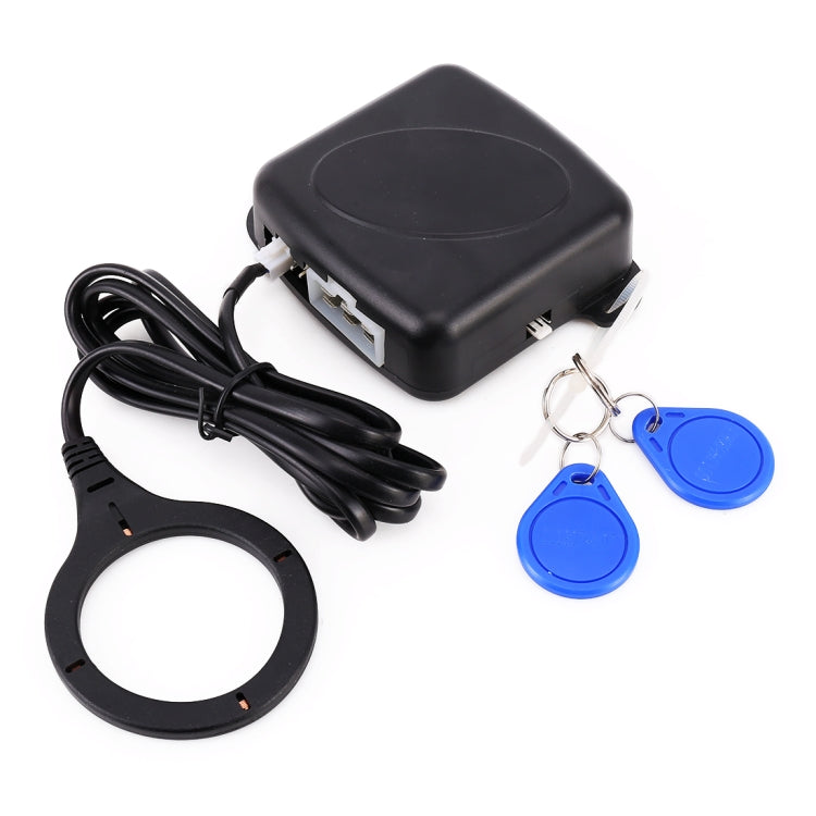 Smart Car Switch Car Engine Start Stop Switch Car Push Start Switch, with RFID Alarm System, Blue Light - Car Switches by PMC TechLife | Online Shopping South Africa | PMC TechLife | Buy Now Pay Later Mobicred