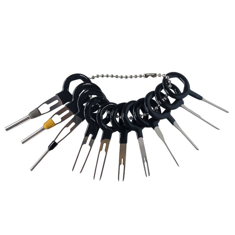 11 PCS Auto Car Plug Circuit Board Wire Harness Terminal Extraction Pick Connector Crimp Pin Back Needle Remove Tool - Booster Cable & Clip by PMC TechLife | Online Shopping South Africa | PMC TechLife | Buy Now Pay Later Mobicred