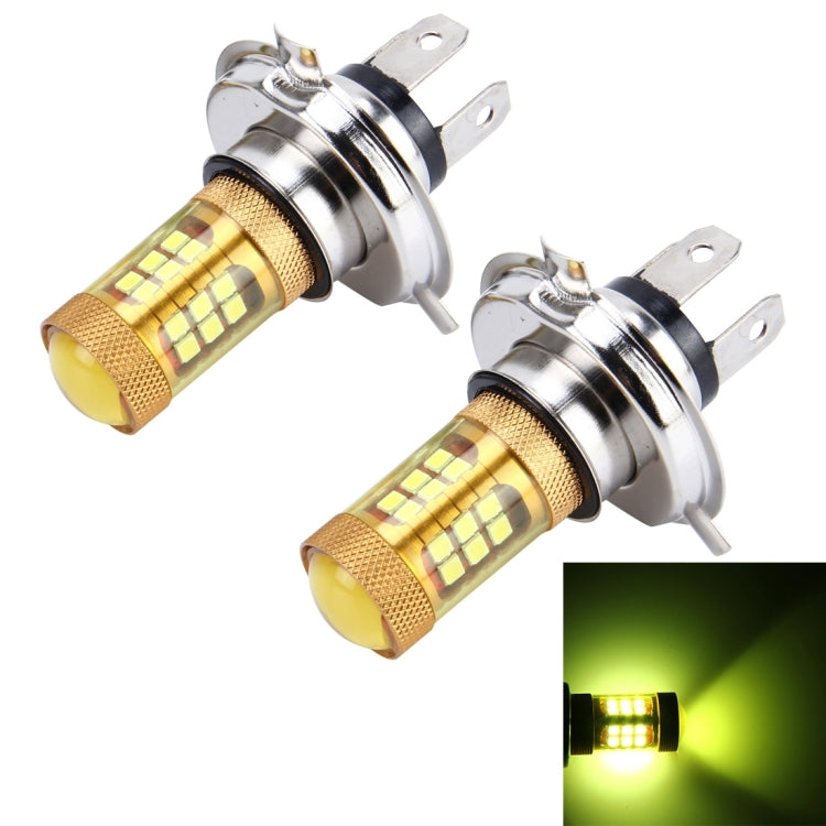 2 PCS H4 10W 1000 LM Car Fog Lights with 28 SMD-3030 LED Lamps, DC 12V(Gold Light) - Fog / Driving Lights by PMC Jewellery | Online Shopping South Africa | PMC Jewellery | Buy Now Pay Later Mobicred