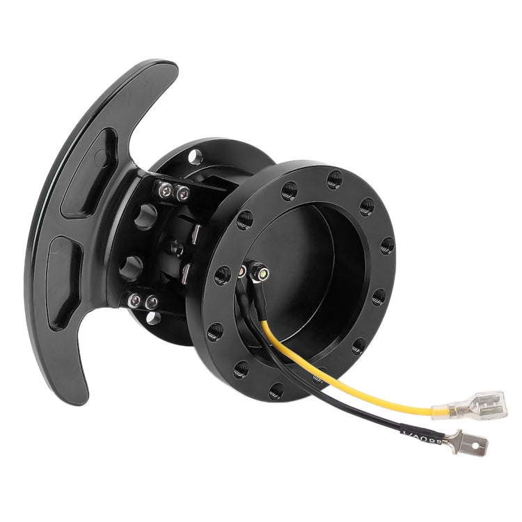 Car Tilt Racing Steering Wheel Quick Release Hub Kit Adapter Body Removable Snap Off Boss Kit(Black) - Other Tools by PMC TechLife | Online Shopping South Africa | PMC TechLife | Buy Now Pay Later Mobicred