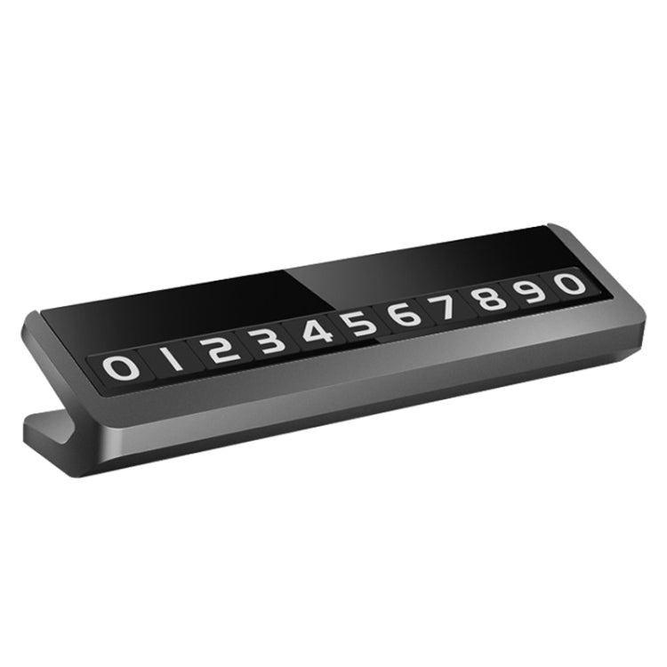 Creative Temporary Parking Card Car Sticker (Grey) - Parking Card by PMC TechLife | Online Shopping South Africa | PMC TechLife | Buy Now Pay Later Mobicred