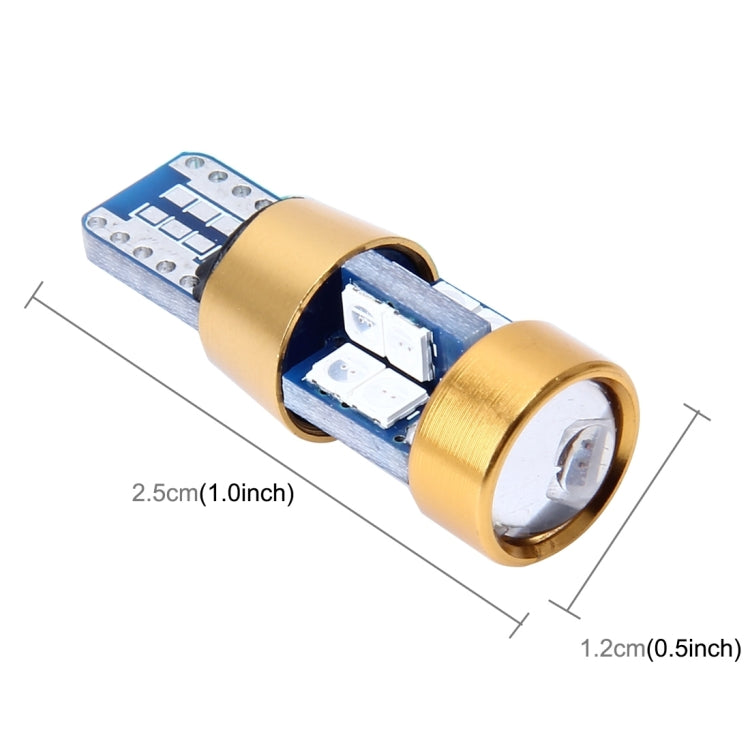 2 PCS T10 3W Error-Free Car Clearance Light with 19 SMD-3030 LED Lamp, DC 12V (Red Light) - Clearance Lights by PMC TechLife | Online Shopping South Africa | PMC TechLife | Buy Now Pay Later Mobicred