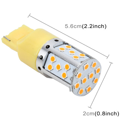 7440 DC 12V 18W Car Auto Turn Light  Backup Light with 35LEDs SMD-3030 Lamps (Yellow Light) - Arrow Turn Lights by PMC Jewellery | Online Shopping South Africa | PMC Jewellery | Buy Now Pay Later Mobicred