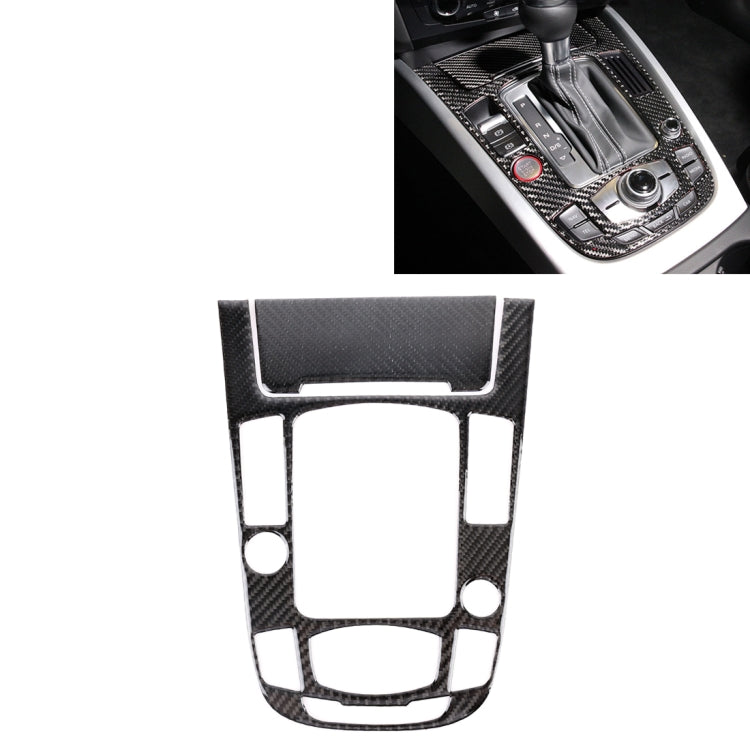 2 PCS Car Carbon Fiber Gear Panel Decorative Sticker for Audi A4L / A5 / Q5 2009-2016 - free shipping - PMC TechLife - Order now!