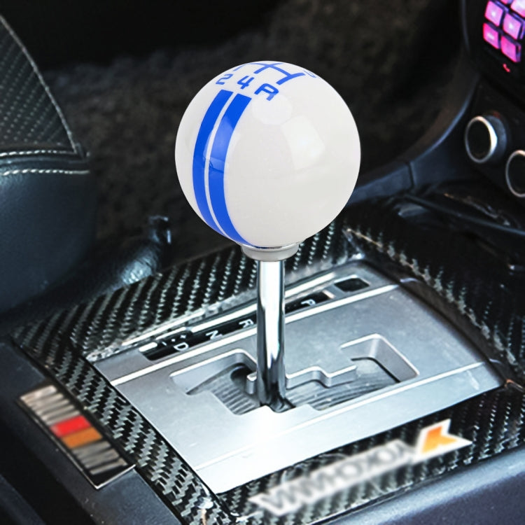 Universal Vehicle Ball Shape Modified Resin Shifter Manual 5-Speed Gear Shift Knob(Blue) - Shift Knob by PMC TechLife | Online Shopping South Africa | PMC TechLife | Buy Now Pay Later Mobicred