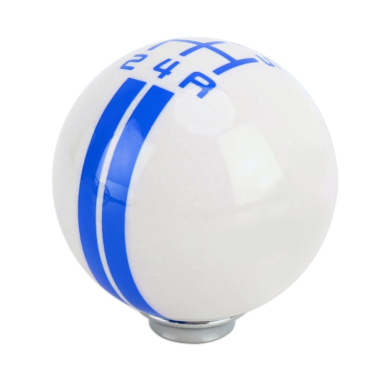 Universal Vehicle Ball Shape Modified Resin Shifter Manual 5-Speed Gear Shift Knob(Blue) - Shift Knob by PMC TechLife | Online Shopping South Africa | PMC TechLife | Buy Now Pay Later Mobicred