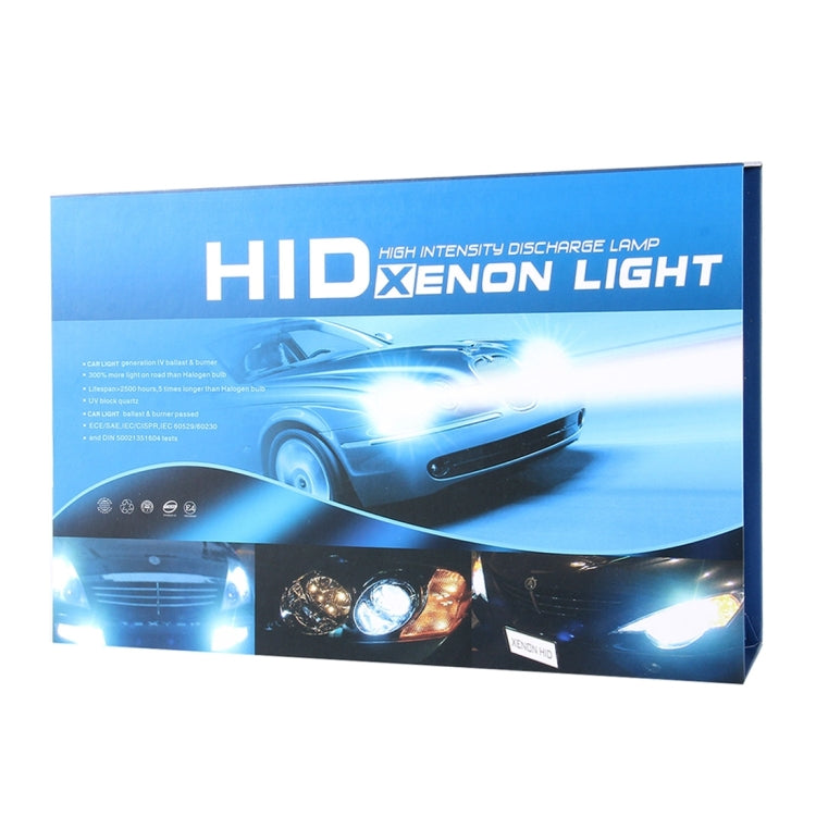 2PCS 35W H8/H11 2800 LM Slim HID Xenon Light with 2 Alloy HID Ballast, High Intensity Discharge Lamp, Color Temperature: 8000K - Xenon Lights by PMC Jewellery | Online Shopping South Africa | PMC Jewellery | Buy Now Pay Later Mobicred