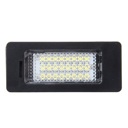 2 PCS 2W 120 LM Car License Plate Light with 24 SMD-3528 Lamps for Audi,Volkswagen, DC 12V - License Plate Lights by PMC Jewellery | Online Shopping South Africa | PMC Jewellery | Buy Now Pay Later Mobicred