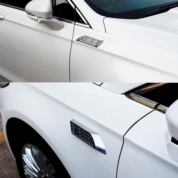 2 PCS Car Body Side Solar Decorative Colorful Strobe Warning Outlet Light - Warning Lights by PMC TechLife | Online Shopping South Africa | PMC TechLife | Buy Now Pay Later Mobicred