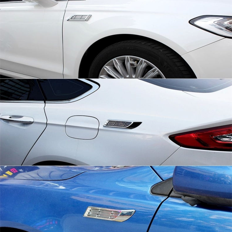 2 PCS Car Body Side Solar Decorative Colorful Strobe Warning Outlet Light - Warning Lights by PMC TechLife | Online Shopping South Africa | PMC TechLife | Buy Now Pay Later Mobicred