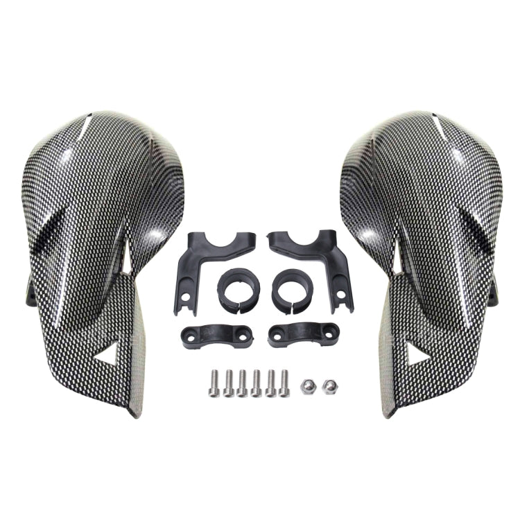 2 PCS Motorcycle Universal ABS Handle Wind-block Handguard(Grey) - Grips by PMC TechLife | Online Shopping South Africa | PMC TechLife | Buy Now Pay Later Mobicred