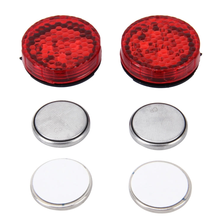2 PCS Car Door Anti-collision Warning Strobe Light (Red Light) - Warning Lights by PMC TechLife | Online Shopping South Africa | PMC TechLife | Buy Now Pay Later Mobicred