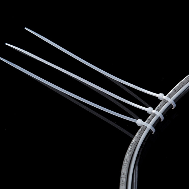 250 PCS 8mm*300mm Nylon Cable Ties(Black) - free shipping - PMC TechLife - Order now!