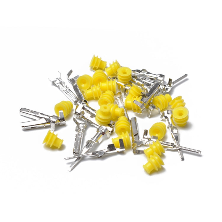 10 Sets 6 Pins Way Sealed Waterproof Electrical Wire Connector Plug Terminal Car Auto Set - Booster Cable & Clip by PMC TechLife | Online Shopping South Africa | PMC TechLife | Buy Now Pay Later Mobicred