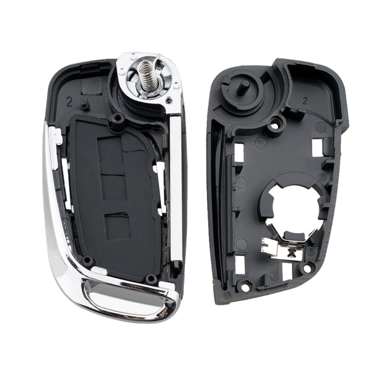 For PEUGEOT Car Keys Replacement 2 Buttons Car Key Case with Grooved and Holder - Car Key Cases by PMC TechLife | Online Shopping South Africa | PMC TechLife | Buy Now Pay Later Mobicred