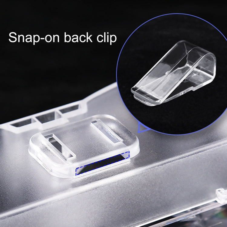Car Multi-functional Glasses Case Sunglasses Storage Holder with Card Slot, Diamond Style (Pink) - Sunglasses & Glasses Clips by PMC TechLife | Online Shopping South Africa | PMC TechLife | Buy Now Pay Later Mobicred