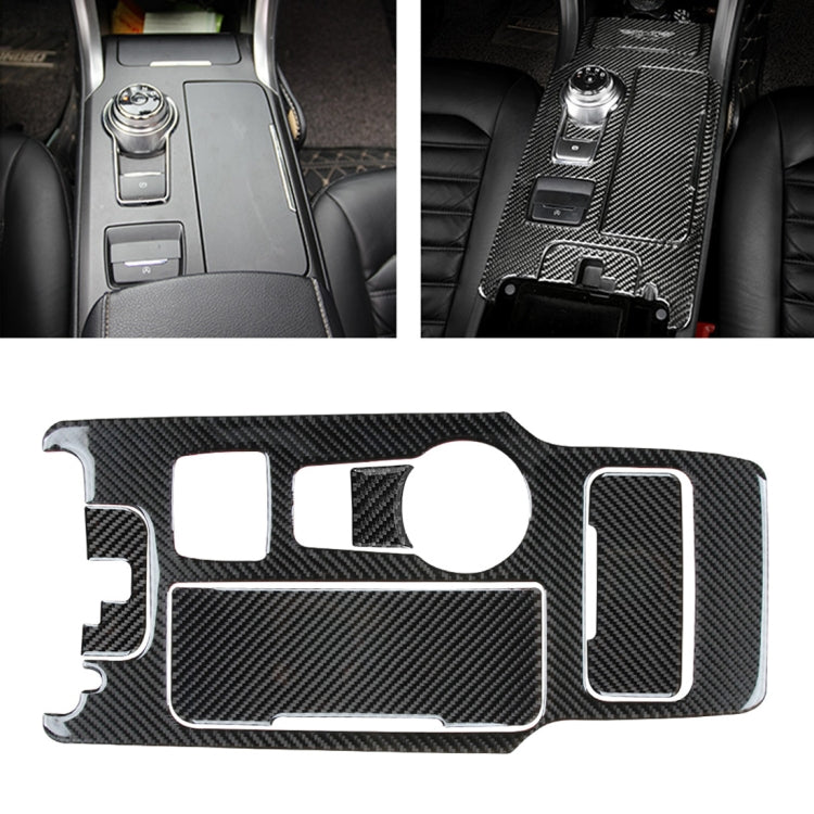 5 PCS Car Carbon Fiber Gearshift Panel Decorative Sticker for Ford New Mondeo 2013-2019 - Car Interior Mouldings by PMC TechLife | Online Shopping South Africa | PMC TechLife | Buy Now Pay Later Mobicred
