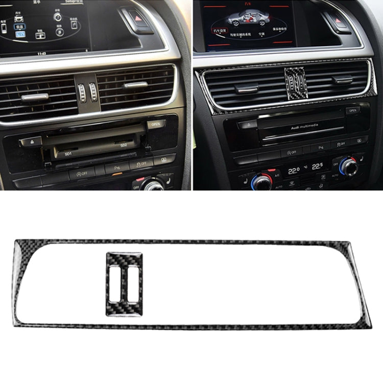 2 in 1 Car Carbon Fiber Air Conditioning Air Outlet Frame Decorative Sticker for Audi A4 B8 2009-2016 / A5 2008-2017 / Q5 2009-2017​, Left Drive - Car Interior Mouldings by PMC TechLife | Online Shopping South Africa | PMC TechLife | Buy Now Pay Later Mobicred
