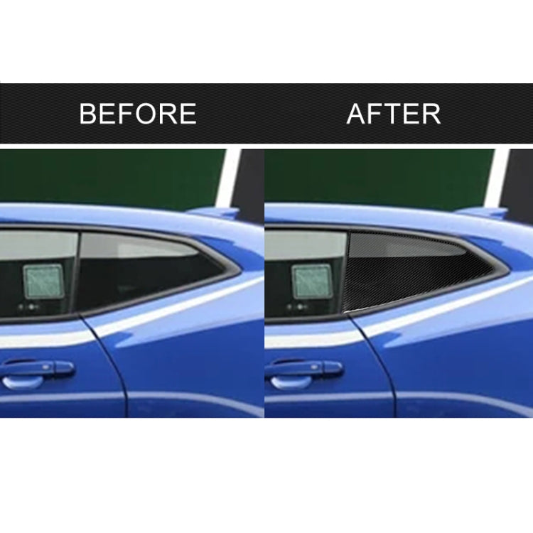2 PCS Car Carbon Fiber Shutter Decorative Sticker for Chevrolet Camaro 2017-2019 - Window Foils & Solar Protection by PMC TechLife | Online Shopping South Africa | PMC TechLife | Buy Now Pay Later Mobicred
