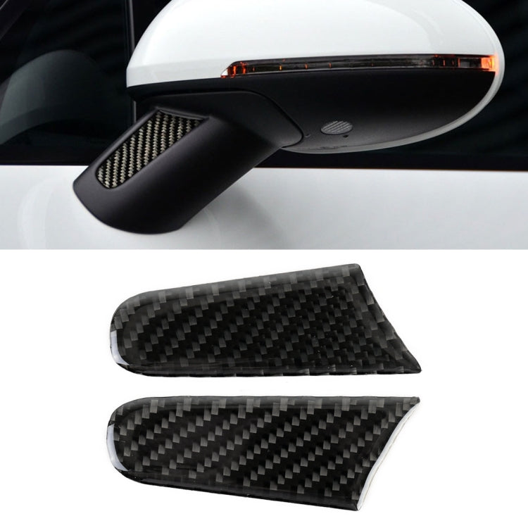 2 PCS Carbon Fiber Car Rearview Mirror Decorative Sticker for Porsche Macan - free shipping - PMC TechLife - Order now!