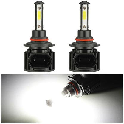 F8 9005 2 PCS 22W 3000LM 6000K Four Side DOB LED Headlight Fog Light Bulbs High Beam Conversion Kit DC 9-32V - LED Headlamps by PMC Jewellery | Online Shopping South Africa | PMC Jewellery | Buy Now Pay Later Mobicred