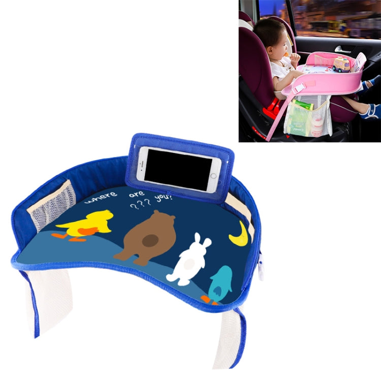 Children Waterproof Dining Table Toy Organizer Baby Safety Tray Tourist Painting Holder with Touch Screen Transparent Bag (Not Allowed to Peek) - Seat Accessories by PMC Jewellery | Online Shopping South Africa | PMC Jewellery | Buy Now Pay Later Mobicred