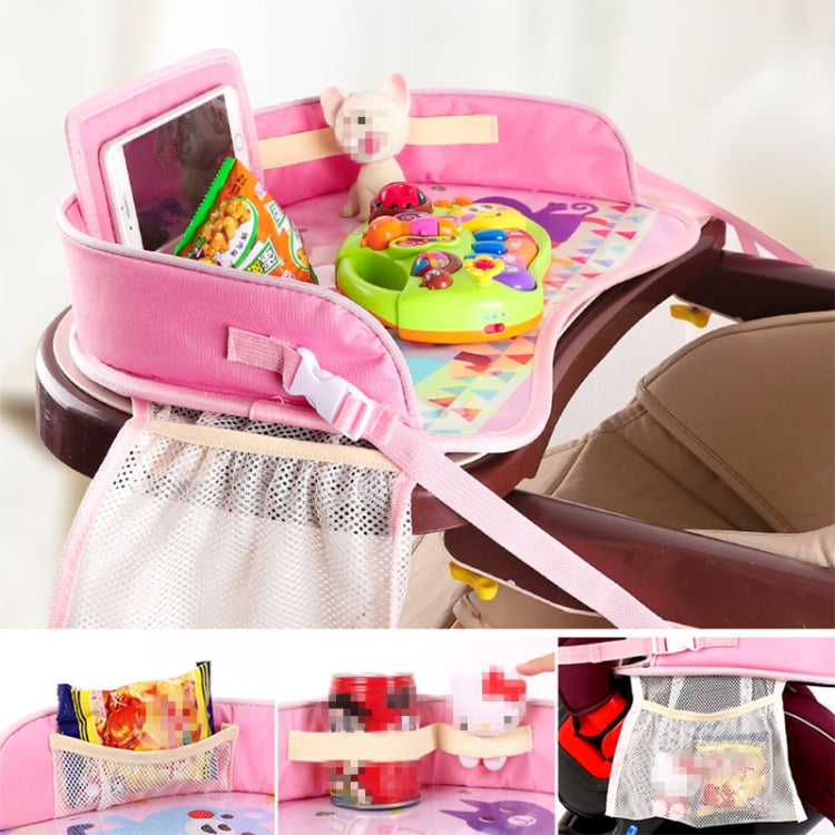 Children Waterproof Dining Table Toy Organizer Baby Safety Tray Tourist Painting Holder with Touch Screen Transparent Bag (Not Allowed to Peek) - Seat Accessories by PMC Jewellery | Online Shopping South Africa | PMC Jewellery | Buy Now Pay Later Mobicred