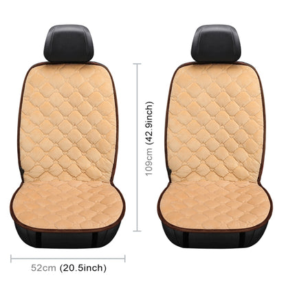 Car 24V Front Seat Heater Cushion Warmer Cover Winter Heated Warm, Double Seat (Beige) - Seat Accessories by PMC Jewellery | Online Shopping South Africa | PMC Jewellery | Buy Now Pay Later Mobicred