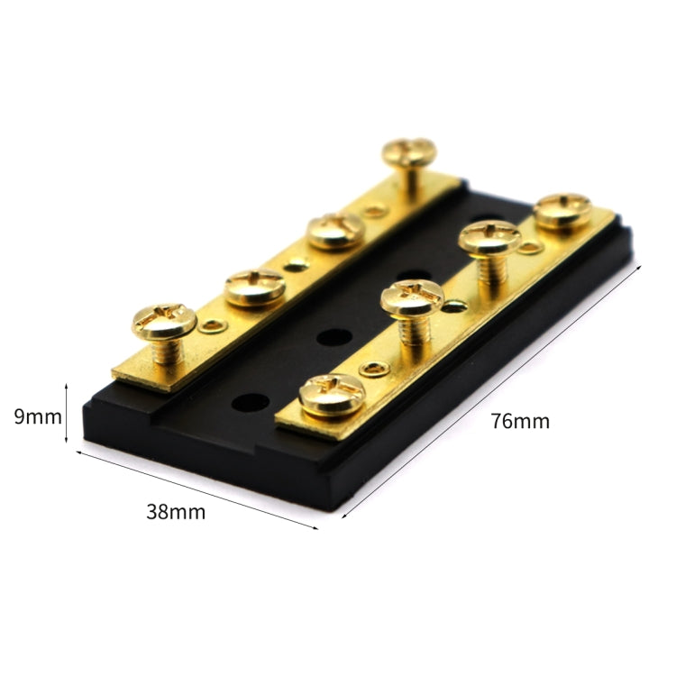 8 Way 4P Power Distribution Dual Bus Bar 8-bit Distribution Box for Car / RV / Boat - Booster Cable & Clip by PMC TechLife | Online Shopping South Africa | PMC TechLife | Buy Now Pay Later Mobicred