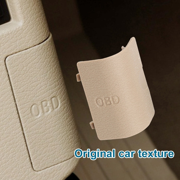 Car Diagnostic Plug Cover OBD Panel Decorative Cover 51437147538 for BMW E90 2005-2012(Black) - Car Interior Mouldings by PMC TechLife | Online Shopping South Africa | PMC TechLife | Buy Now Pay Later Mobicred