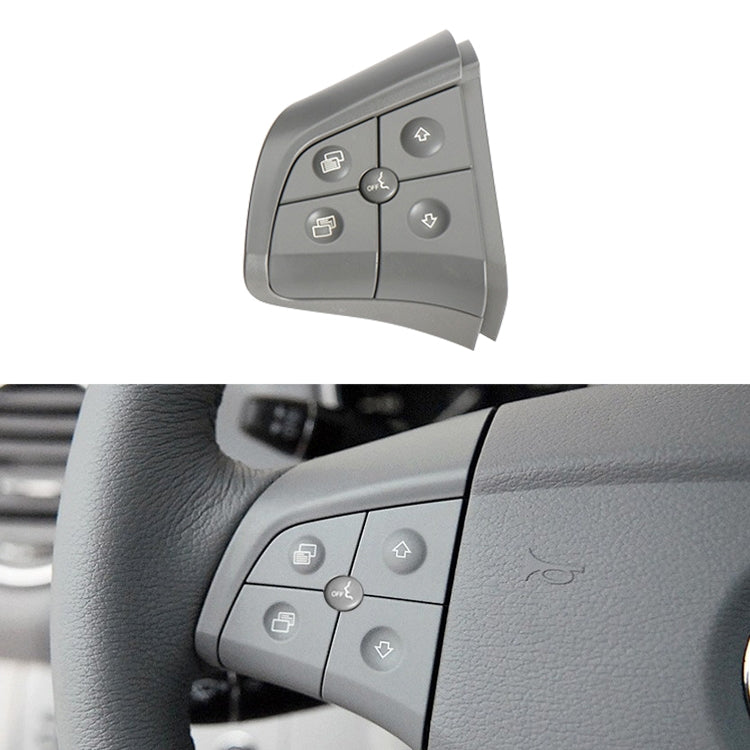 Car Left Side 5-button Steering Wheel Switch Buttons Panel 1648200010 for Mercedes-Benz W164, Left Driving (Grey) - Car Switches by PMC TechLife | Online Shopping South Africa | PMC TechLife | Buy Now Pay Later Mobicred