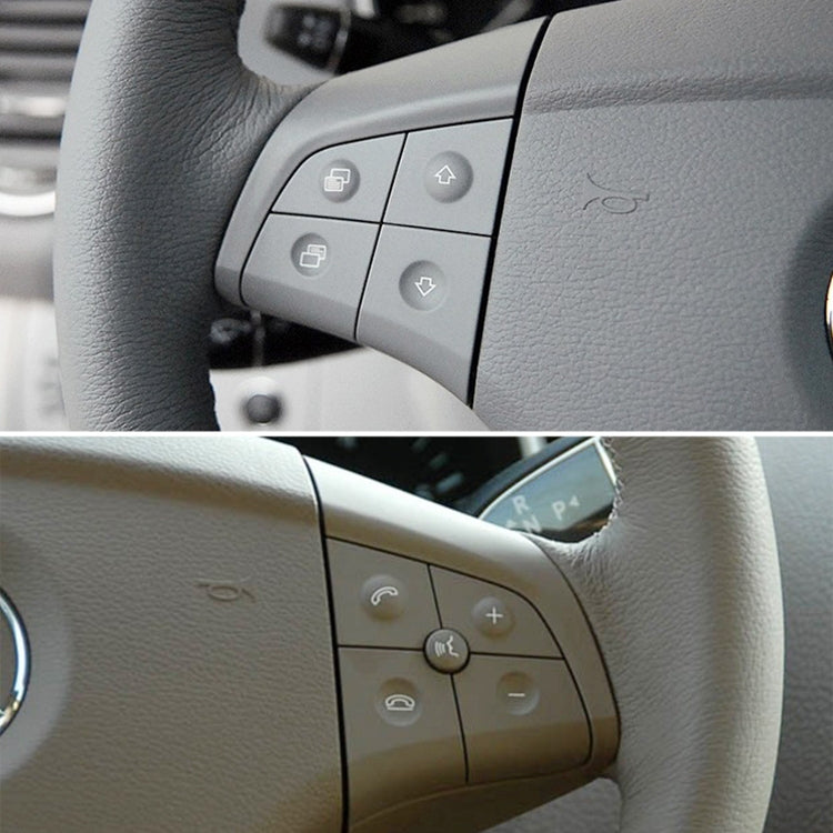 Car Left Side 5-button Steering Wheel Switch Buttons Panel 1648200010 for Mercedes-Benz W164, Left Driving (Grey) - Car Switches by PMC TechLife | Online Shopping South Africa | PMC TechLife | Buy Now Pay Later Mobicred