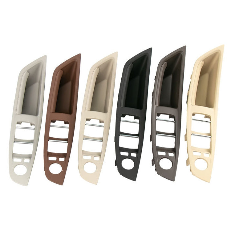 Car Standard Version Inside Doors Handle Pull Trim Cover 5141 7225 873 for BMW F10 F18, Left Driving (Grey) - Door Handles by PMC TechLife | Online Shopping South Africa | PMC TechLife | Buy Now Pay Later Mobicred