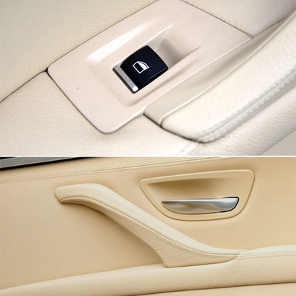 Car High Configuration Version Inside Doors Handle Pull Trim Cover 5141 7225 873 for BMW F10 F18, Left Driving (Grey) - Door Handles by PMC Jewellery | Online Shopping South Africa | PMC Jewellery | Buy Now Pay Later Mobicred