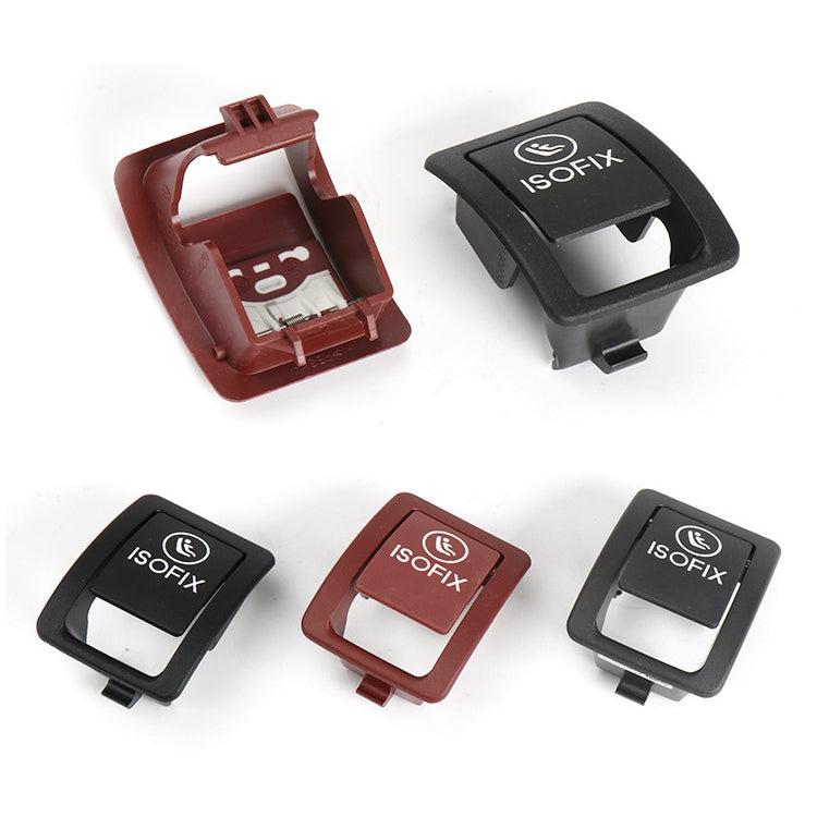 Car Rear Child ISOFIX Switch Seat Safety Cover 2059200513 for Mercedes-Benz W205 2015-2021, Left Driving (Black) - Seat Belts & Padding by PMC TechLife | Online Shopping South Africa | PMC TechLife | Buy Now Pay Later Mobicred