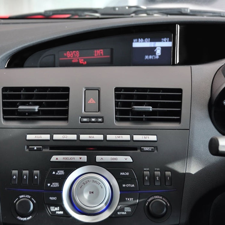 For Mazda 3 Axela 2010-2013 Car Central Display Screen Decorative Sticker, Right Drive - Car Interior Mouldings by PMC TechLife | Online Shopping South Africa | PMC TechLife | Buy Now Pay Later Mobicred