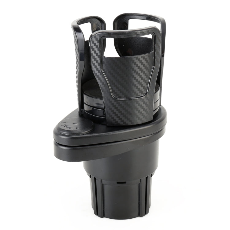 Multi-functional Car Auto Universal Carbon Fiber Texture Cup Holder Drink Holder - Car Drink Holders by PMC TechLife | Online Shopping South Africa | PMC TechLife | Buy Now Pay Later Mobicred
