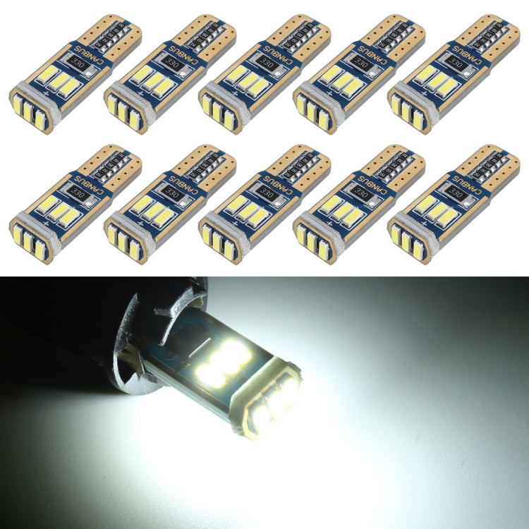 10 PCS T10 DC12V / 1.7W / 6000K / 110LM 9LEDs SMD-4014 Car Clearance Light, with Decoder - Clearance Lights by PMC Jewellery | Online Shopping South Africa | PMC Jewellery | Buy Now Pay Later Mobicred