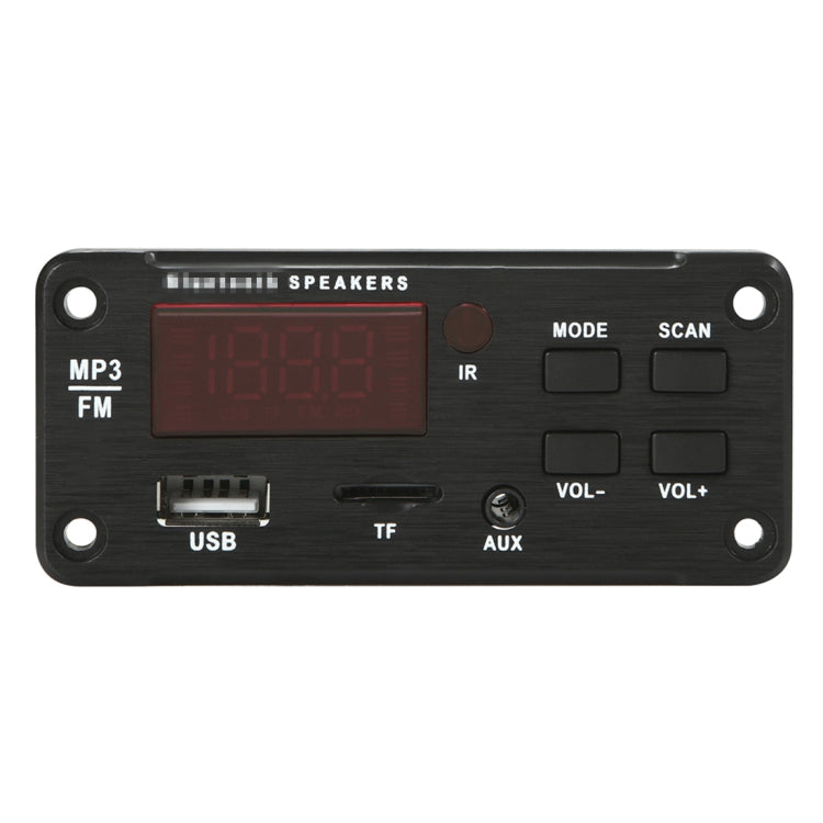 Car 5V Color Screen Display Bluetooth 5.0 Audio MP3 Player Decoder Board FM Radio TF Card USB 3.5mm AUX, with Remote Control - Car MP3 & MP4 & MP5 by PMC Jewellery | Online Shopping South Africa | PMC Jewellery | Buy Now Pay Later Mobicred