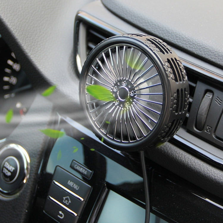 F203B Portable Car Air Outlet Sucker Electric Cooling Fan with Aromatherapy - Heating & Fans by PMC TechLife | Online Shopping South Africa | PMC TechLife | Buy Now Pay Later Mobicred