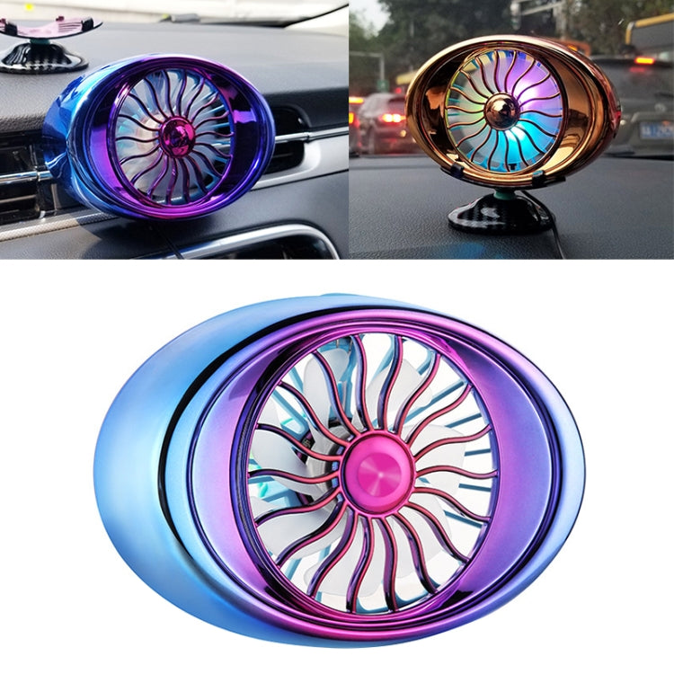 Car Vent Fan Multi-function USB Interface LED Lamp Portable Fan - Heating & Fans by PMC Jewellery | Online Shopping South Africa | PMC Jewellery | Buy Now Pay Later Mobicred