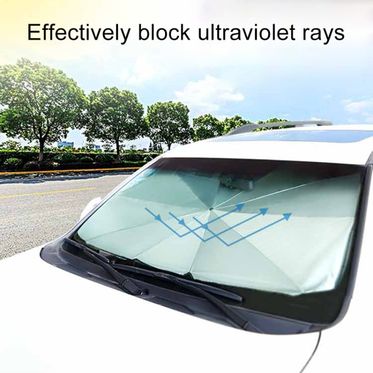 Car Retractable Sunshade Sunscreen Heat Insulation Front Windshield Sunshade, Small Size - Sound & Heat Insulation Cotton by PMC TechLife | Online Shopping South Africa | PMC TechLife | Buy Now Pay Later Mobicred