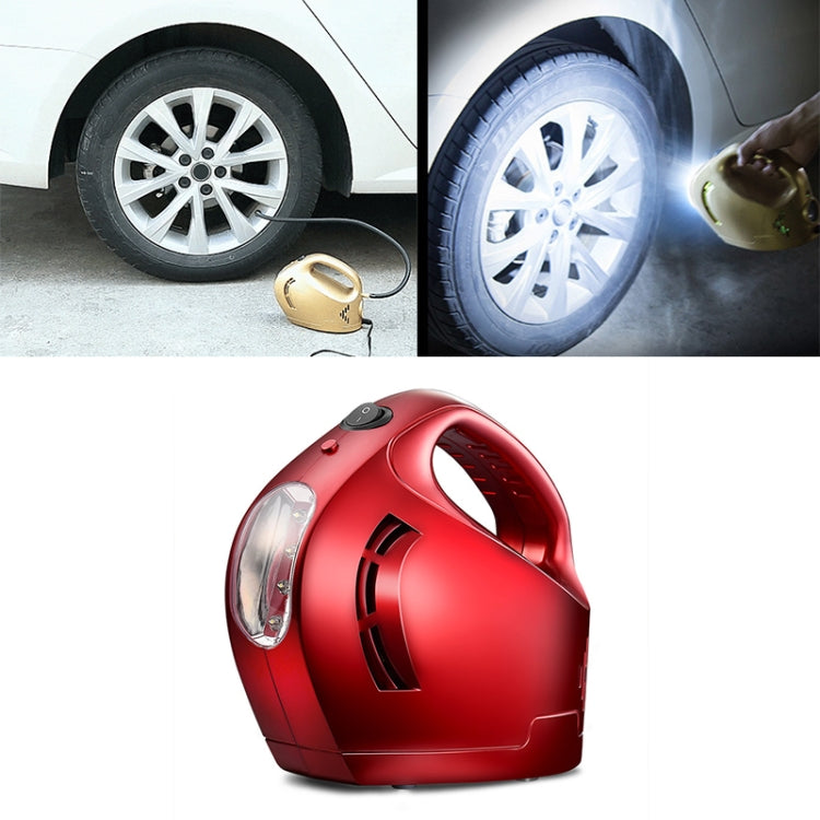 DC 12V 100W Four In One Portable  Car Tire Pump Inflatable Pump(Red) - Inflatable Pump by PMC TechLife | Online Shopping South Africa | PMC TechLife
