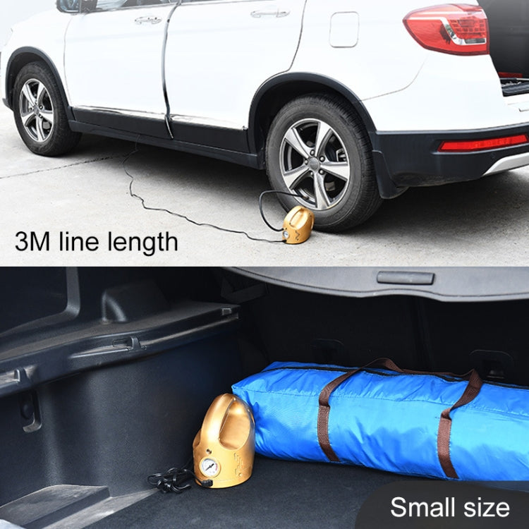 DC 12V 100W Four In One Portable  Car Tire Pump Inflatable Pump(Red) - Inflatable Pump by PMC TechLife | Online Shopping South Africa | PMC TechLife