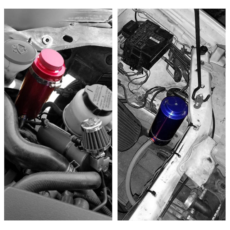 Car Universal Modified Aluminum Alloy Cooling Water Tank Bottle Can, Capacity: 800ML (Silver) - Engine Fittings by PMC TechLife | Online Shopping South Africa | PMC TechLife | Buy Now Pay Later Mobicred