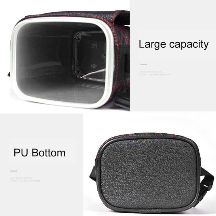 Car Back Seat Hook Garbage Can Car Storage Box (Beige) - Seat Accessories by PMC Jewellery | Online Shopping South Africa | PMC Jewellery | Buy Now Pay Later Mobicred
